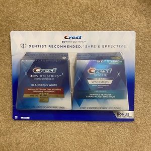 Crest Whitening Strips 😁